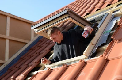 Pose de fenêtres de toit Velux aux Lèches